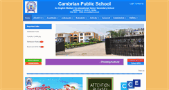 Desktop Screenshot of cambrianpublicschool.com